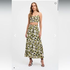 Kookai Paula Long Line Skirt